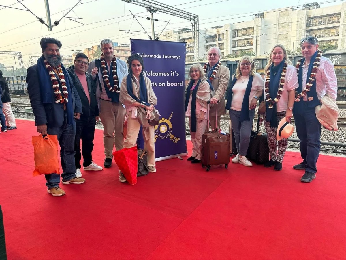 Tailormade Group on Deccan Odyssey